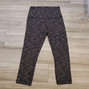 Lululemon wunder under cropped leggings
